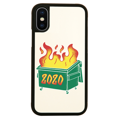 Dumpster fire iPhone case cover 11 11Pro Max XS XR X - Graphic Gear