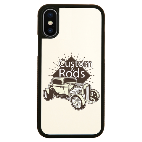 Hot rod custom quote iPhone case cover 11 11Pro Max XS XR X - Graphic Gear