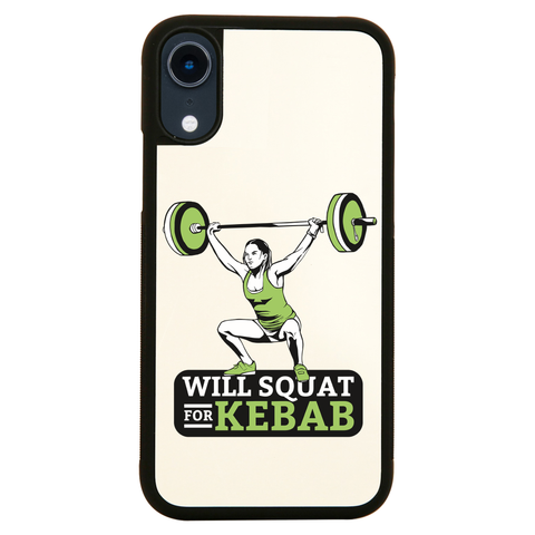 Squat for kebab iPhone case cover 11 11Pro Max XS XR X - Graphic Gear