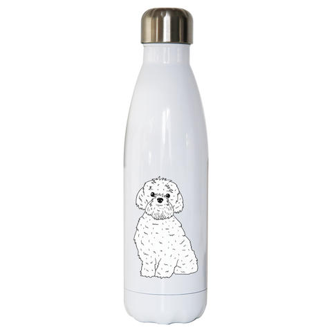 Bolonka zwetna dog water bottle stainless steel reusable - Graphic Gear