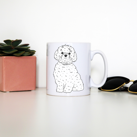Bolonka zwetna dog mug coffee tea cup - Graphic Gear