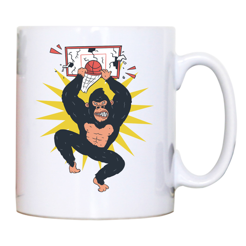 Gorilla drunk mug coffee tea cup - Graphic Gear