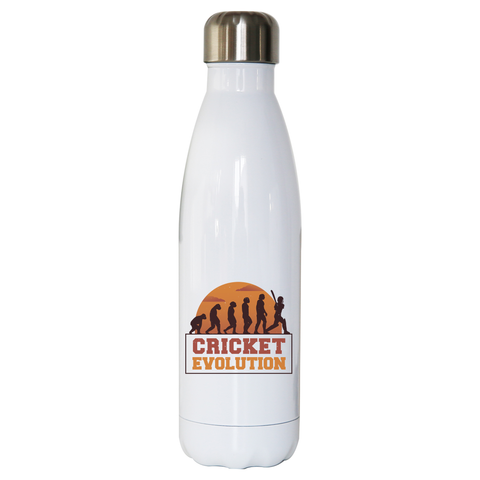 Cricket evolution water bottle stainless steel reusable - Graphic Gear