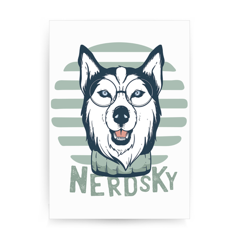 Nerdsky print poster wall art decor - Graphic Gear