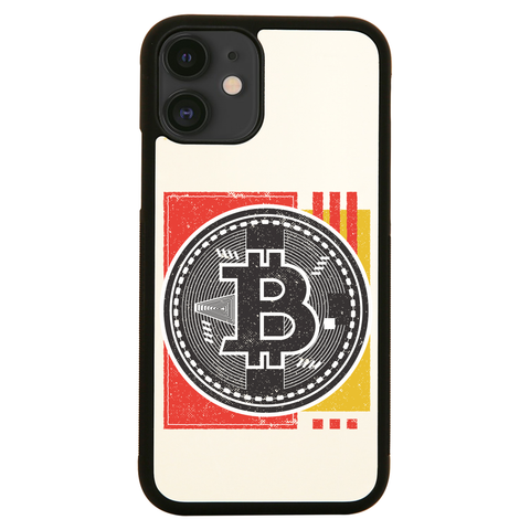 Bitcoin abstract iPhone case cover 11 11Pro Max XS XR X - Graphic Gear