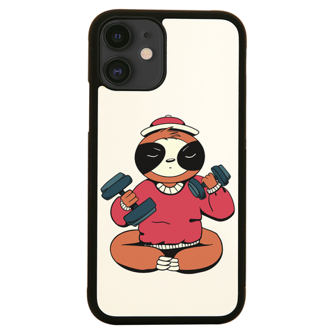 Sloth exercise iPhone case cover 11 11Pro Max XS XR X - Graphic Gear