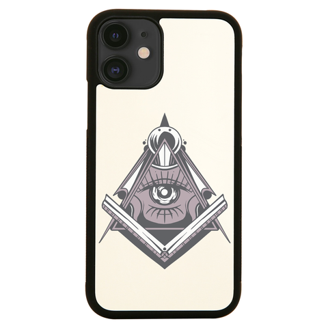 Freemasonry symbol iPhone case cover 11 11Pro Max XS XR X - Graphic Gear
