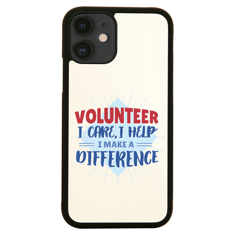 Volunteer lettering iPhone case cover 11 11Pro Max XS XR X - Graphic Gear