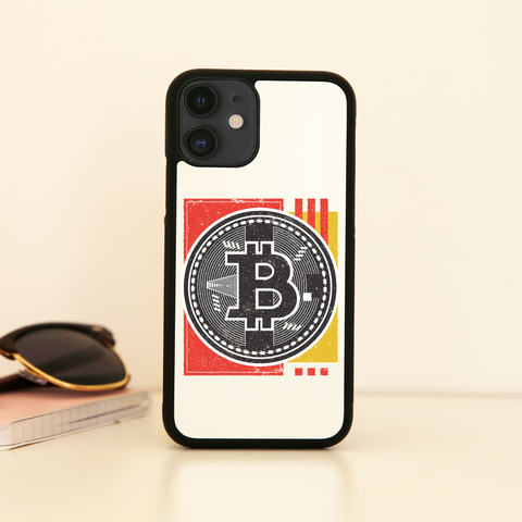 Bitcoin abstract iPhone case cover 11 11Pro Max XS XR X - Graphic Gear