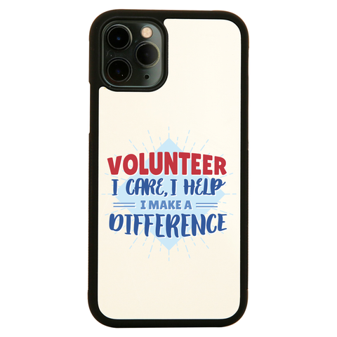 Volunteer lettering iPhone case cover 11 11Pro Max XS XR X - Graphic Gear