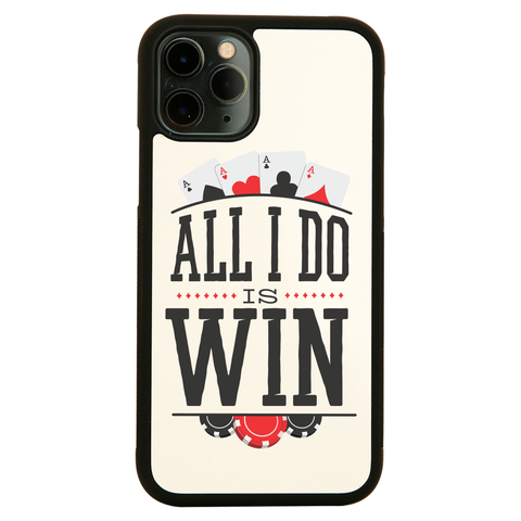 All I do is win iPhone case cover 11 11Pro Max XS XR X - Graphic Gear