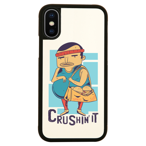 Crushing it man iPhone case cover 11 11Pro Max XS XR X - Graphic Gear