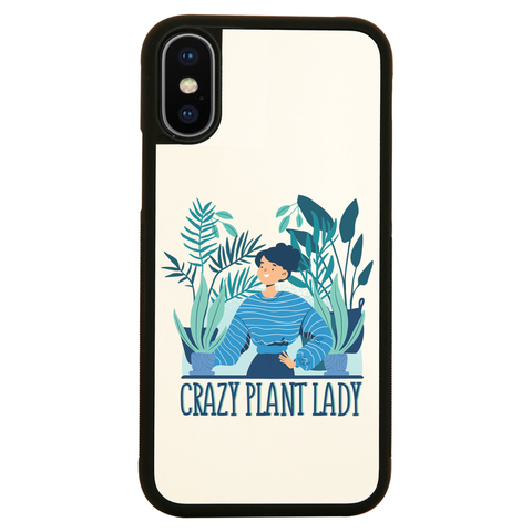 Crazy plant lady iPhone case cover 11 11Pro Max XS XR X - Graphic Gear