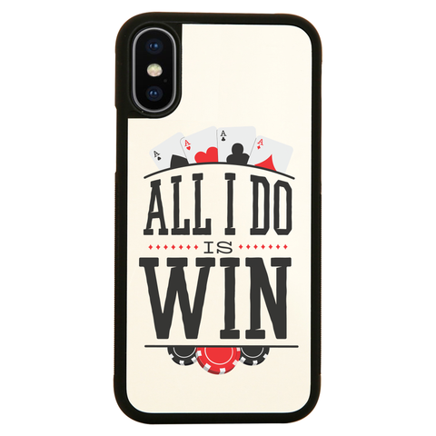 All I do is win iPhone case cover 11 11Pro Max XS XR X - Graphic Gear