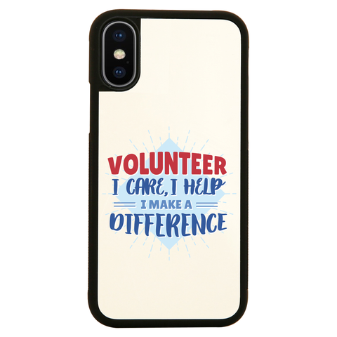 Volunteer lettering iPhone case cover 11 11Pro Max XS XR X - Graphic Gear