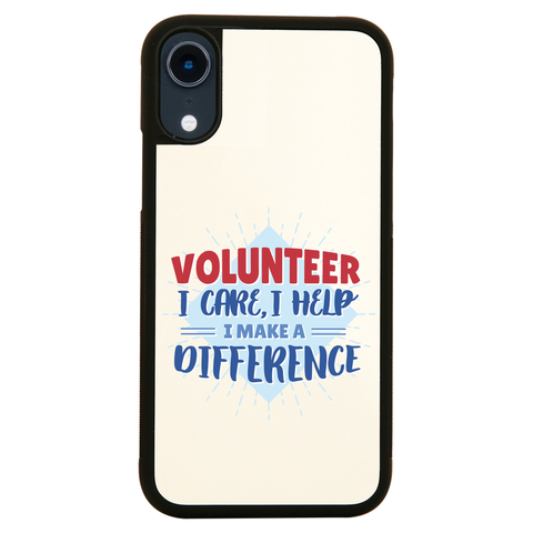 Volunteer lettering iPhone case cover 11 11Pro Max XS XR X - Graphic Gear