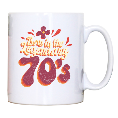 Legendary 70s mug coffee tea cup - Graphic Gear