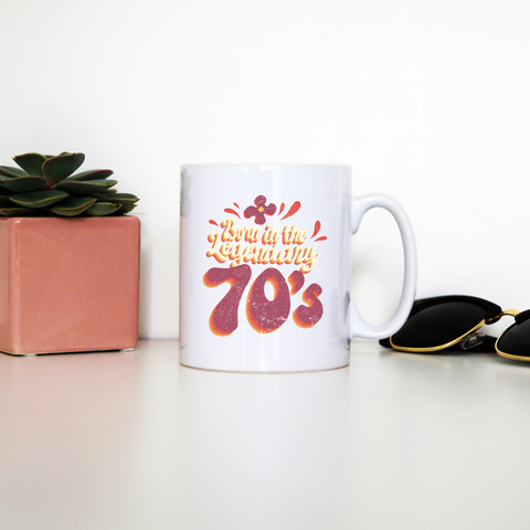 Legendary 70s mug coffee tea cup - Graphic Gear