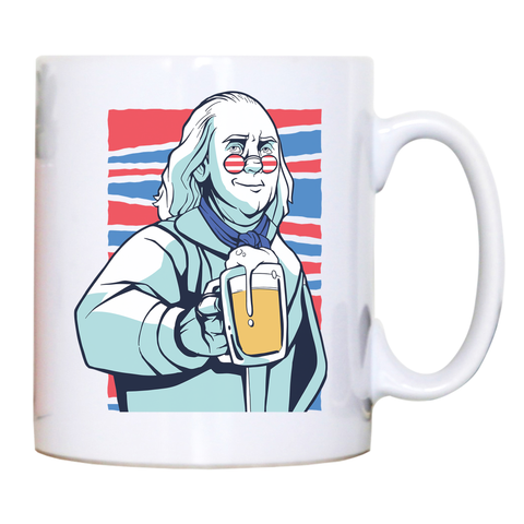 Franklin beer mug coffee tea cup - Graphic Gear