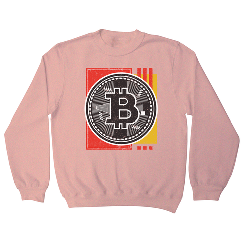 Bitcoin abstract sweatshirt - Graphic Gear