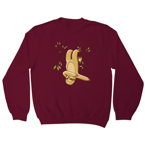 Hanging sloth sweatshirt - Graphic Gear
