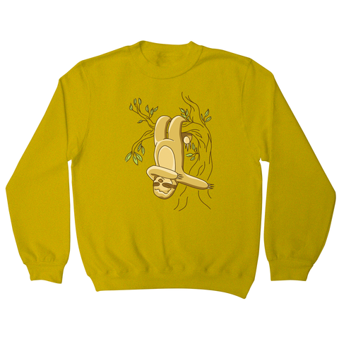 Hanging sloth sweatshirt - Graphic Gear
