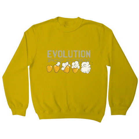 Pop corn evolution sweatshirt - Graphic Gear