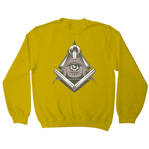 Freemasonry symbol sweatshirt - Graphic Gear