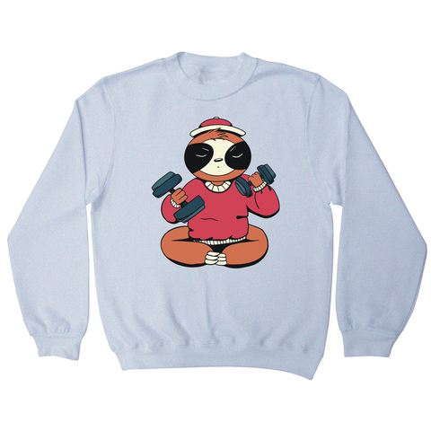 Sloth exercise sweatshirt - Graphic Gear