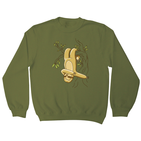 Hanging sloth sweatshirt - Graphic Gear