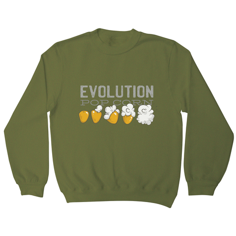 Pop corn evolution sweatshirt - Graphic Gear