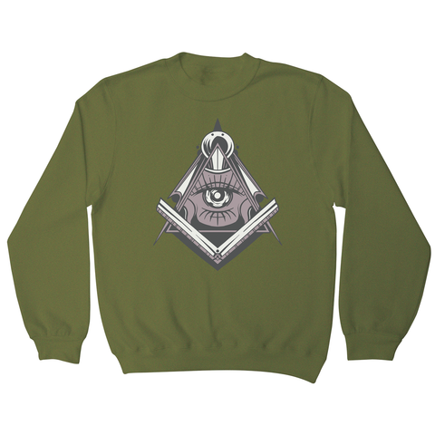 Freemasonry symbol sweatshirt - Graphic Gear