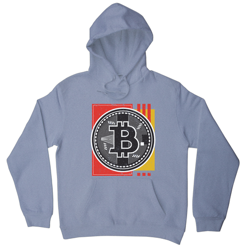 Bitcoin abstract hoodie - Graphic Gear