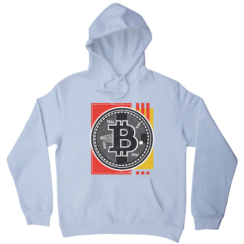 Bitcoin abstract hoodie - Graphic Gear