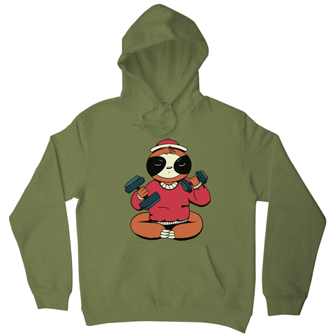 Sloth exercise hoodie - Graphic Gear