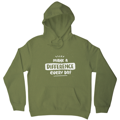 Make a difference hoodie - Graphic Gear