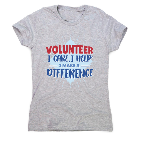 Volunteer lettering women's t-shirt - Graphic Gear