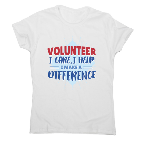 Volunteer lettering women's t-shirt - Graphic Gear