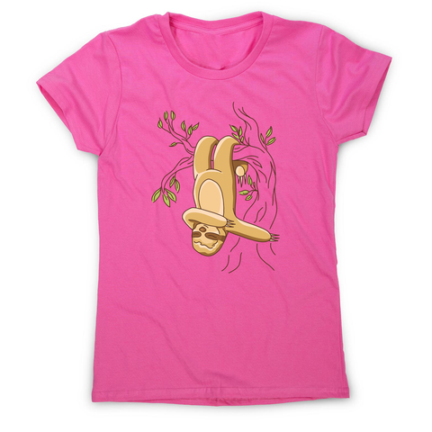 Hanging sloth women's t-shirt - Graphic Gear