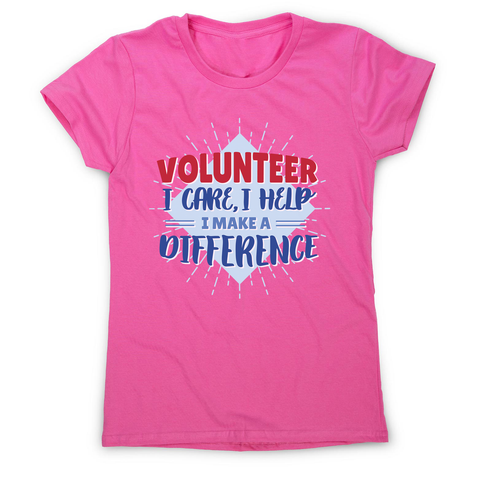 Volunteer lettering women's t-shirt - Graphic Gear