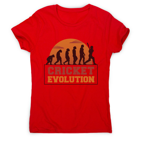 Cricket evolution women's t-shirt - Graphic Gear