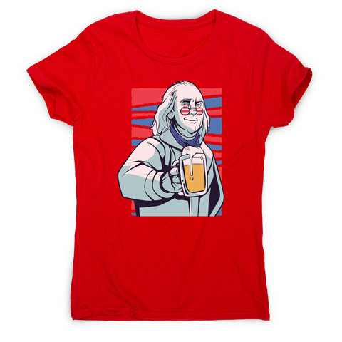 Franklin beer women's t-shirt - Graphic Gear