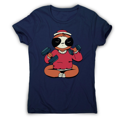 Sloth exercise women's t-shirt - Graphic Gear