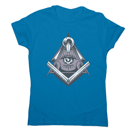 Freemasonry symbol women's t-shirt - Graphic Gear