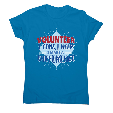 Volunteer lettering women's t-shirt - Graphic Gear