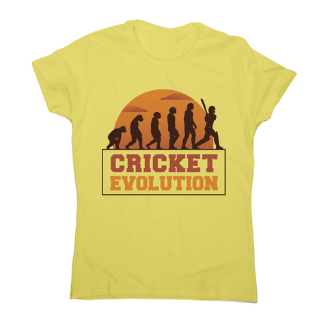 Cricket evolution women's t-shirt - Graphic Gear
