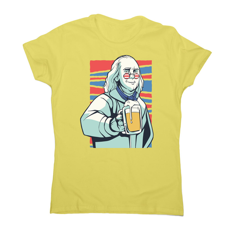 Franklin beer women's t-shirt - Graphic Gear