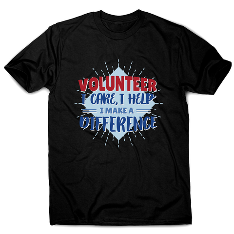 Volunteer lettering men's t-shirt - Graphic Gear