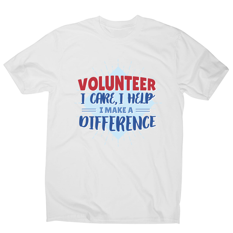 Volunteer lettering men's t-shirt - Graphic Gear