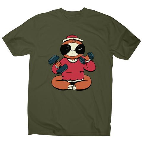 Sloth exercise men's t-shirt - Graphic Gear